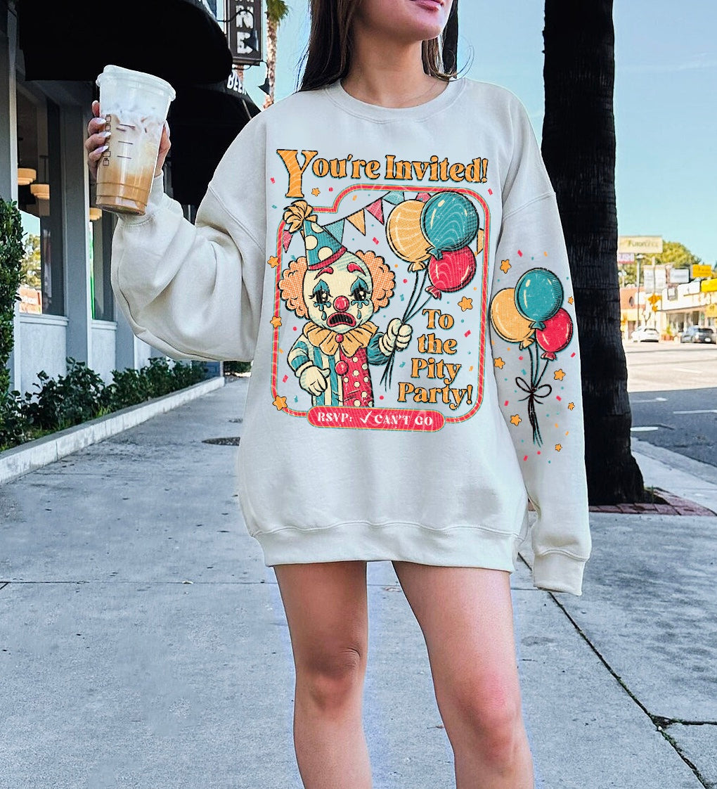 Your Invited Clown Crewneck