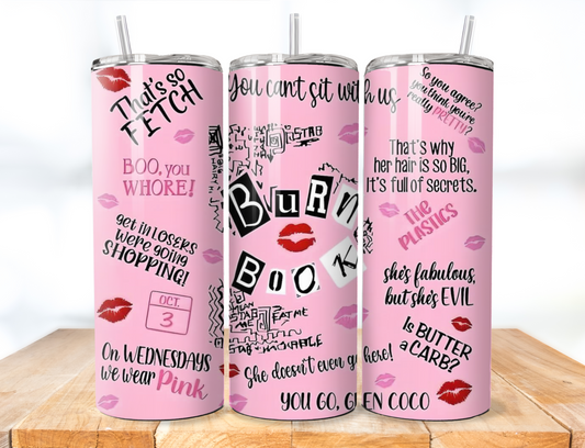 Burn Book Tumbler