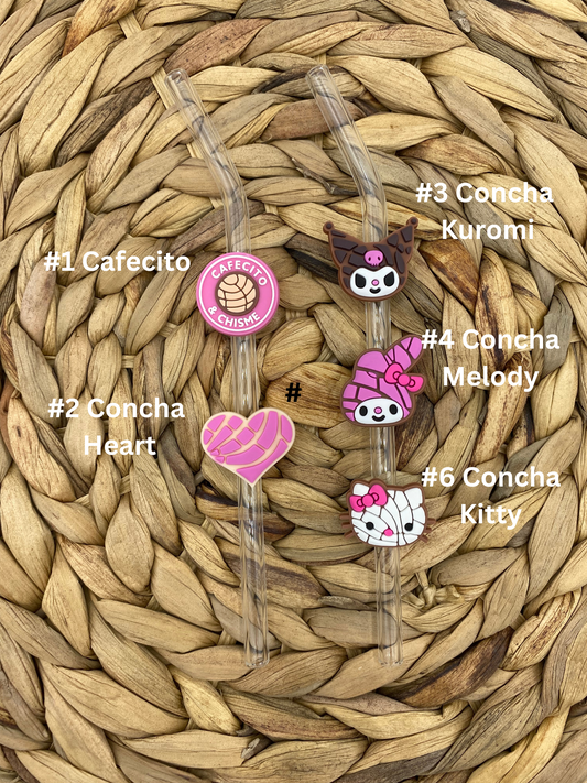 Concha Straw Charms