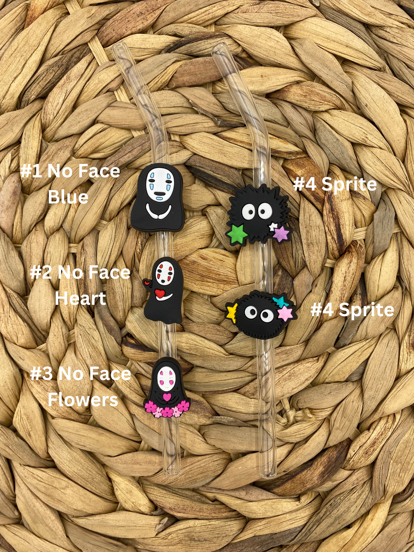 No Face Straw Charms