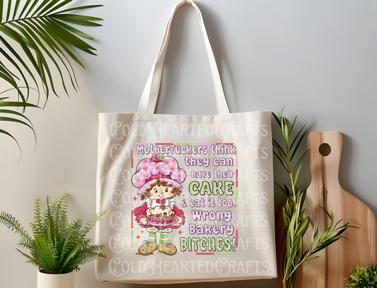 Wrong Bakery Canvas Tote