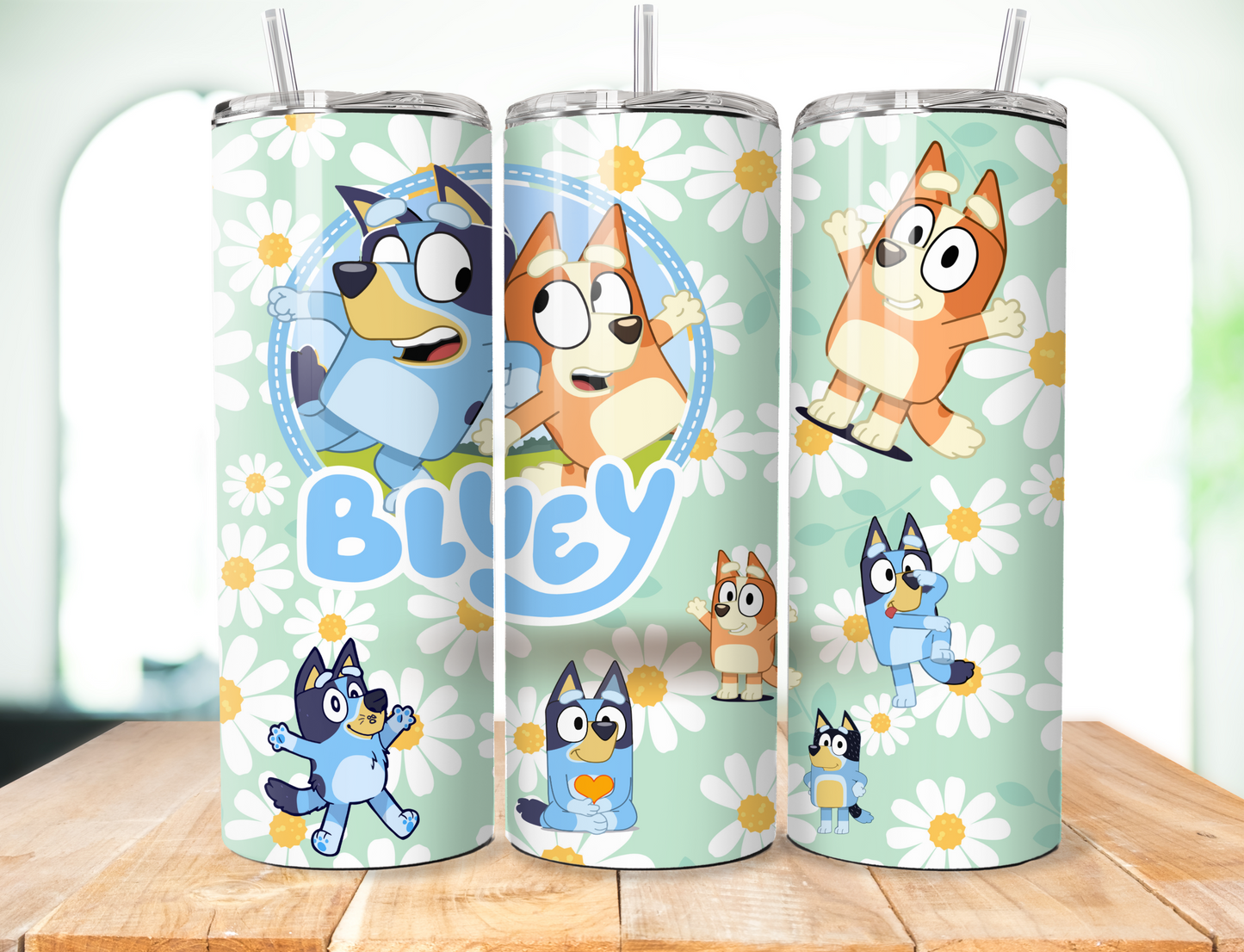 Bluey and Daisys Tumbler – Cold Hearted Crafts