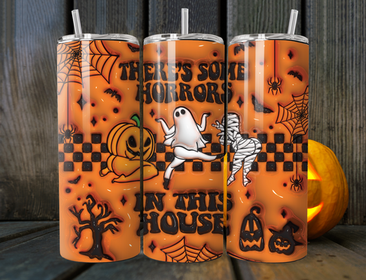 Horrors in this house 3D 20 oz Tumbler