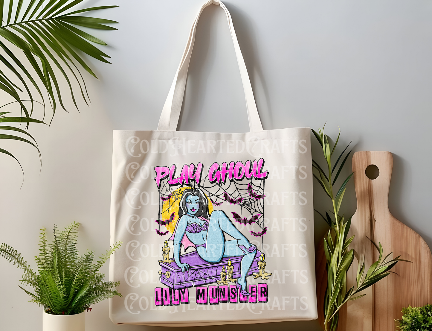 Play Ghoul Canvas Tote