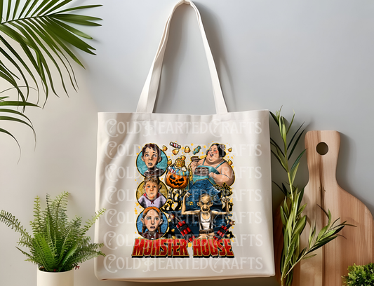 Monster Canvas Tote