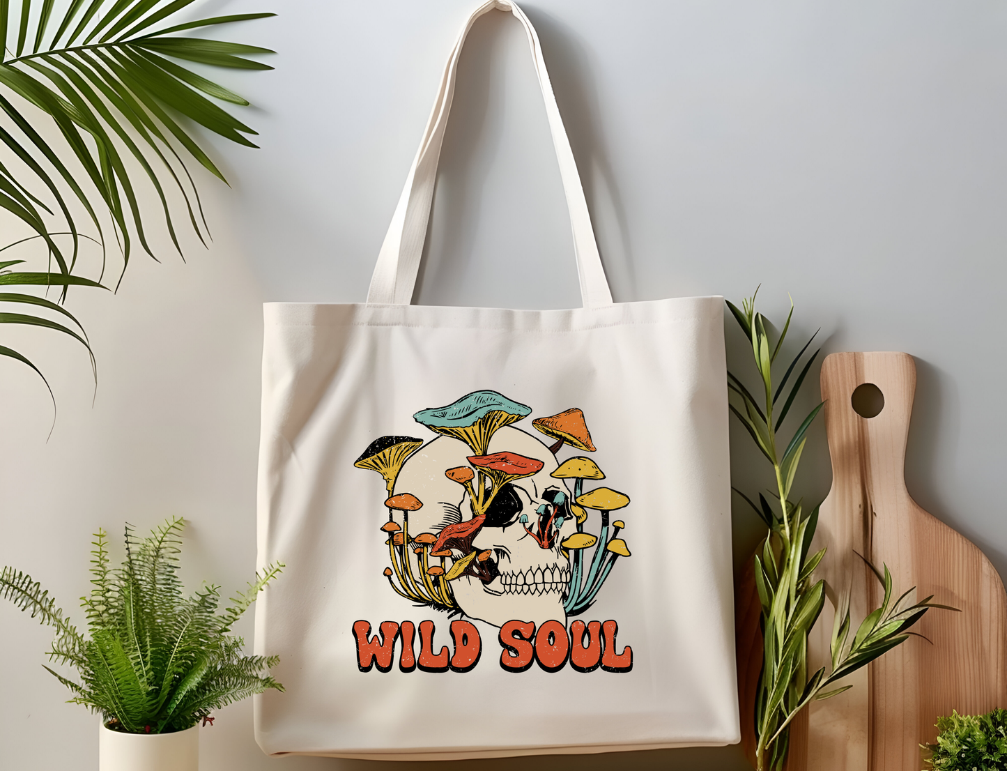 Wild Soul Canvas Tote