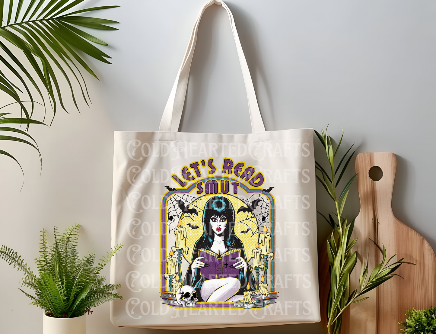 Let's Read Smut Canvas Tote