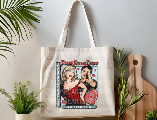 Please Please Please Canvas Tote