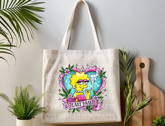 Plant Based Canvas Tote