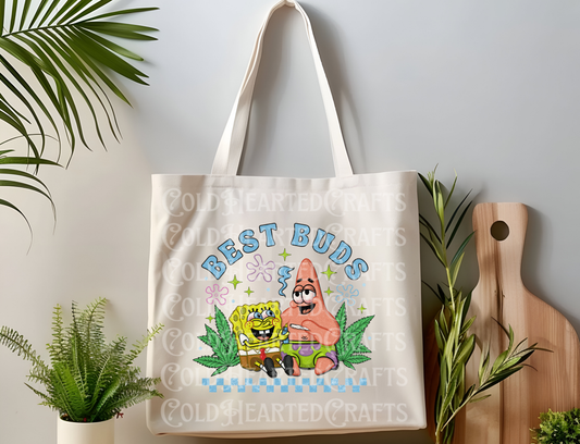 Best Buds Canvas Tote