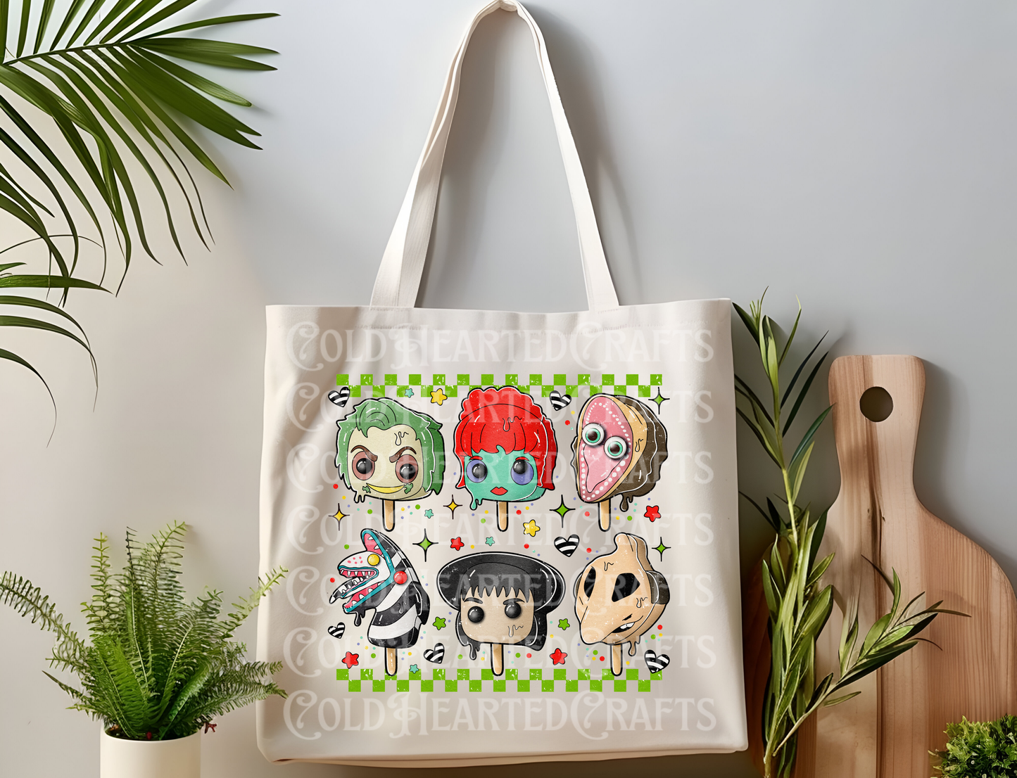 Beetle Ice Cream Canvas Tote