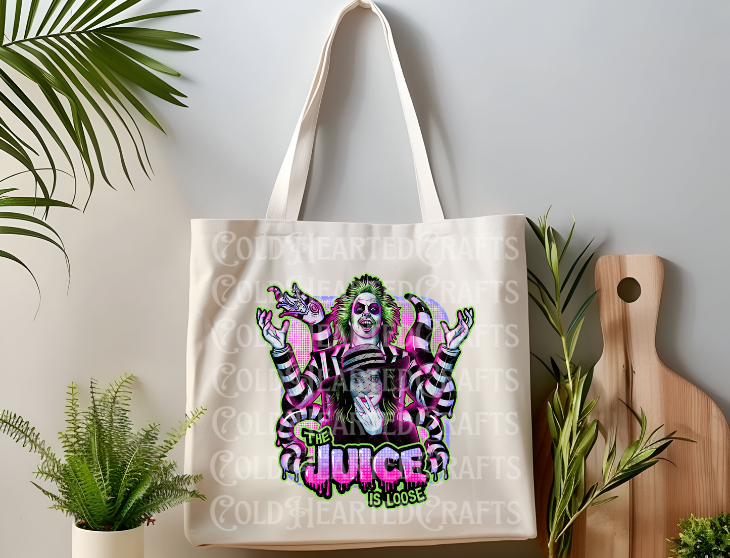 The Juice is Loose Canvas Tote