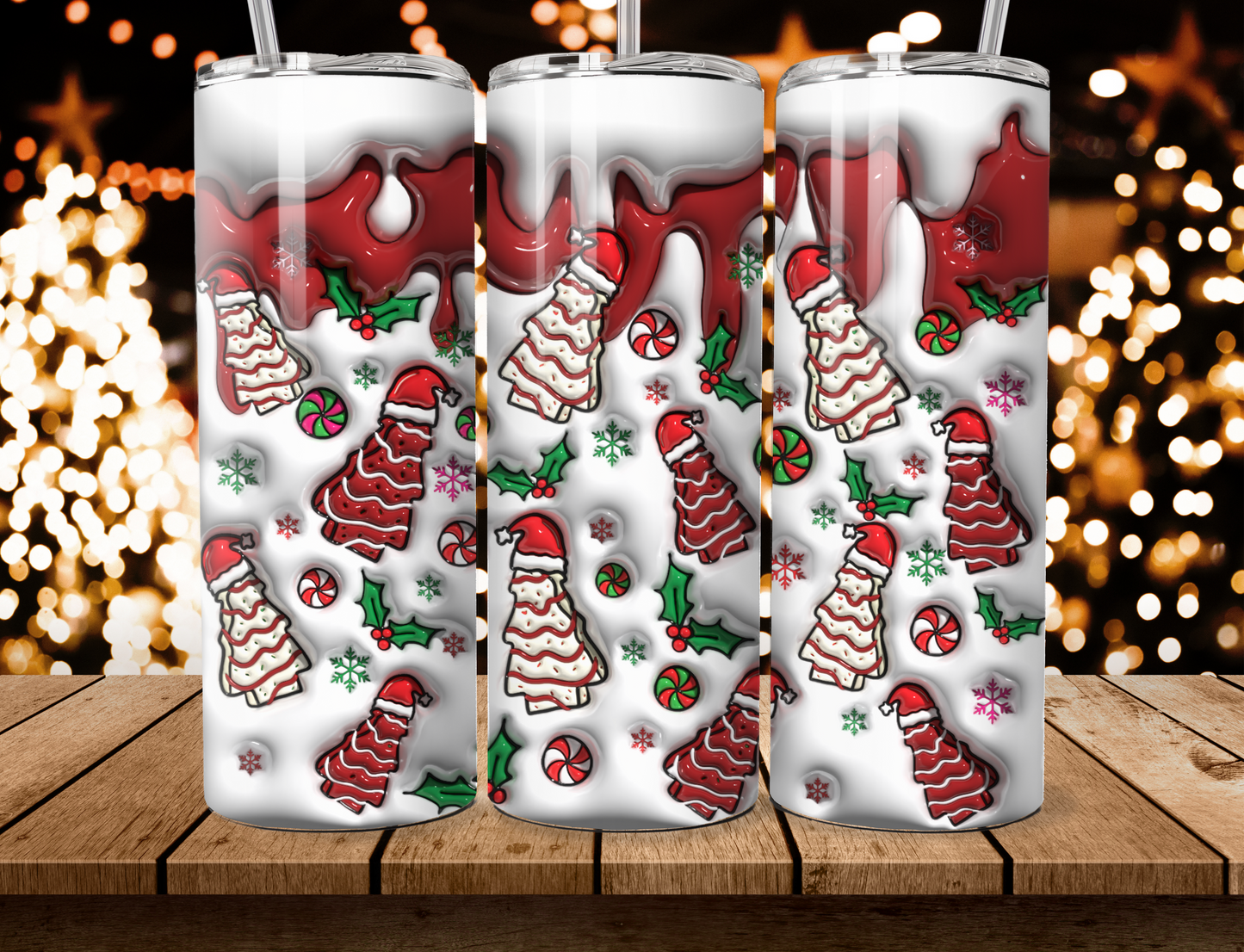 Christmas Cakes Tumbler