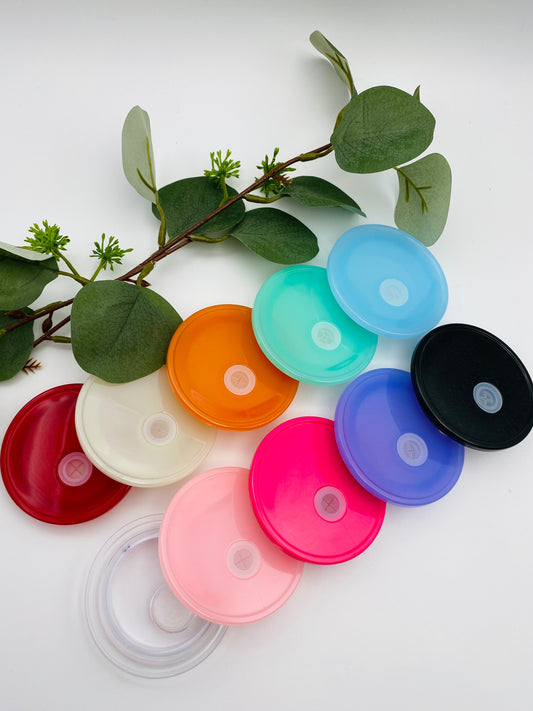 Acrylic ( Plastic ) Glass Cup Lids