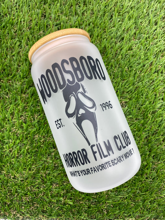 Scream Woodsboro Glass Can