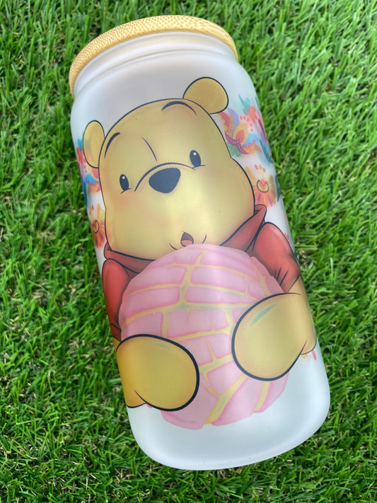 Bear Concha Glass Can