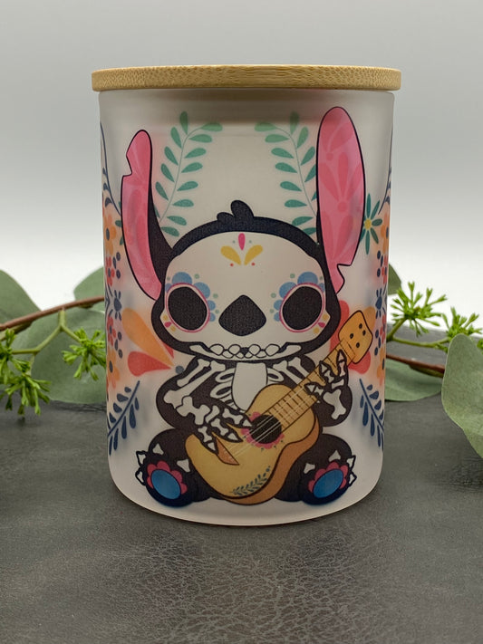 Los Muertos Alien Glass Mug