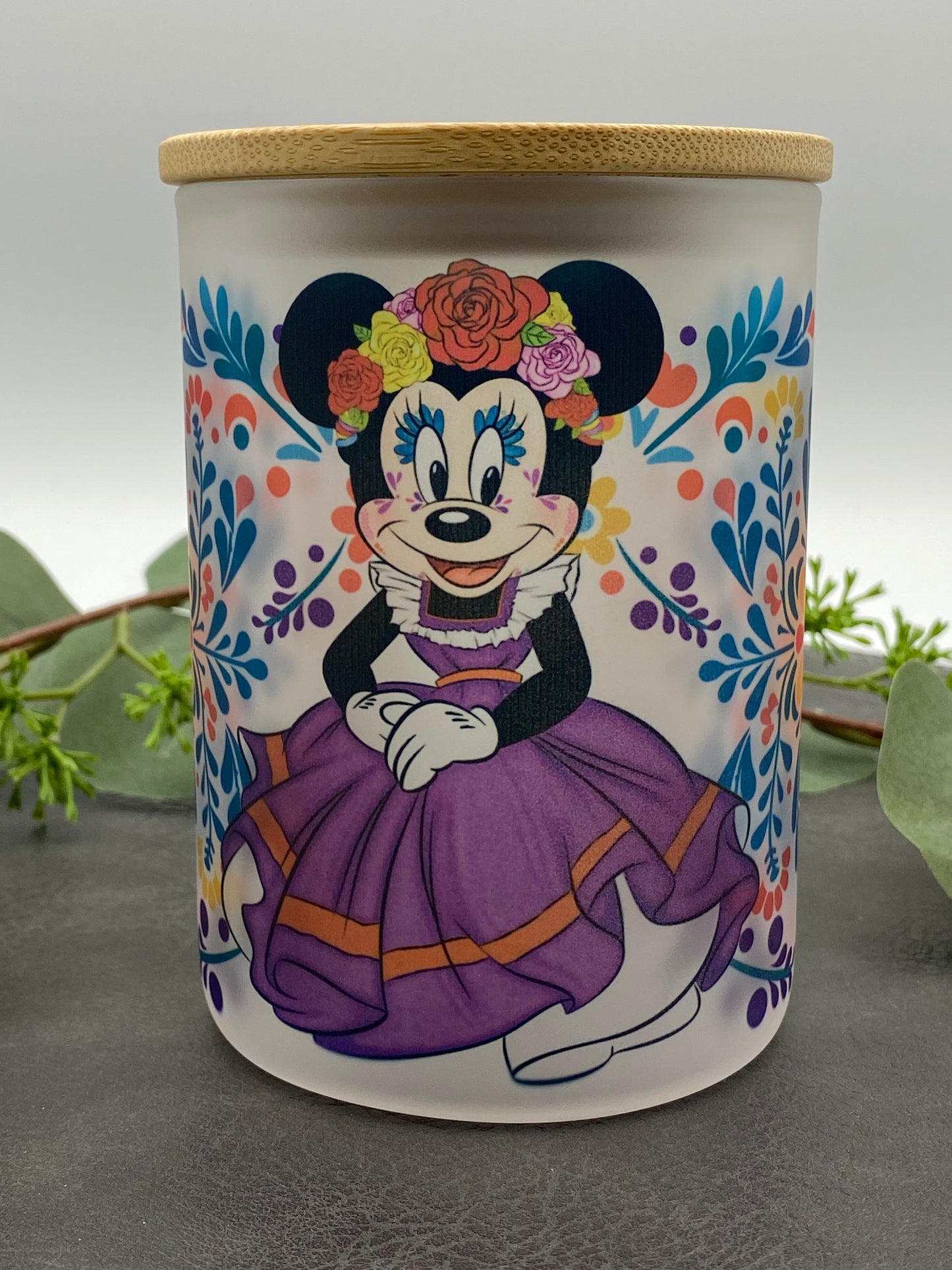 Los Muertos Mouse Glass Mug