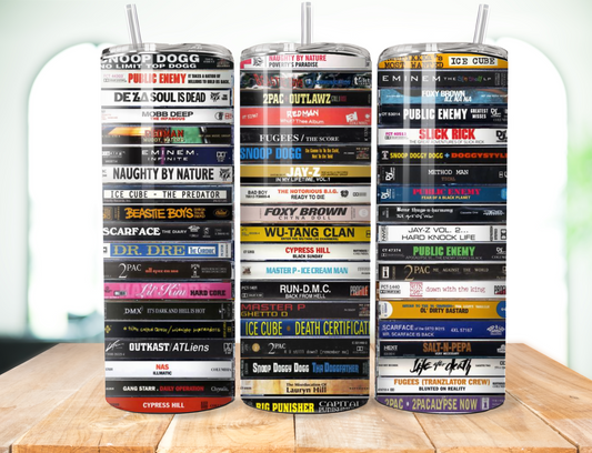 90's Hip Hop Cassette Tumbler