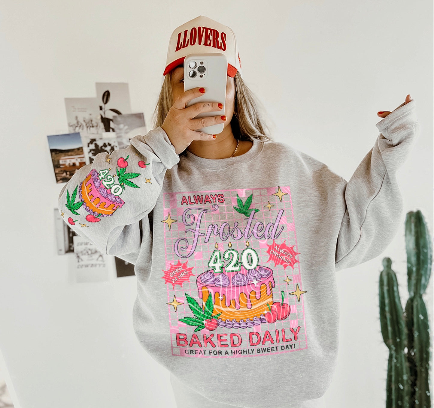 Frosted 420 Crewneck